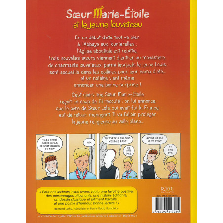 Soeur Marie Etoile et le jeune louveteaux