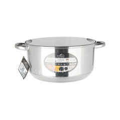 Marmite inox 8 litres - Gamelle scoute pour feu de bois
