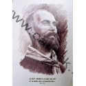 Poster portrait Jacques Sevin - CARRICK France