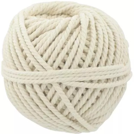 Cordeau de coton (20m) - 3 mm - CARRICK France