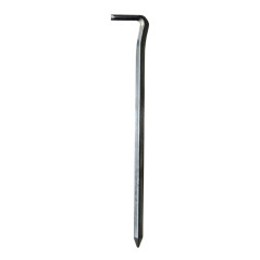 Piquets en acier (x 5) section carrée - 16 cm - CARRICK France