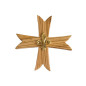 Croix GSE en bois d'olivier