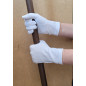 Gants blancs