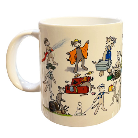 Mug mascotte louvetisme