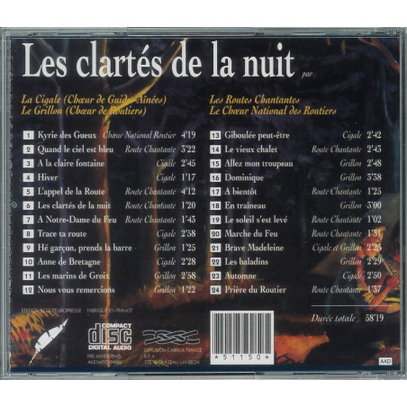 CD Les clartés de la nuit