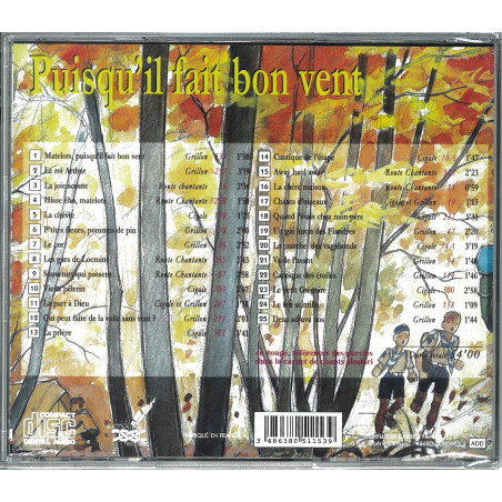 CD Puisqu'il fait bon vent