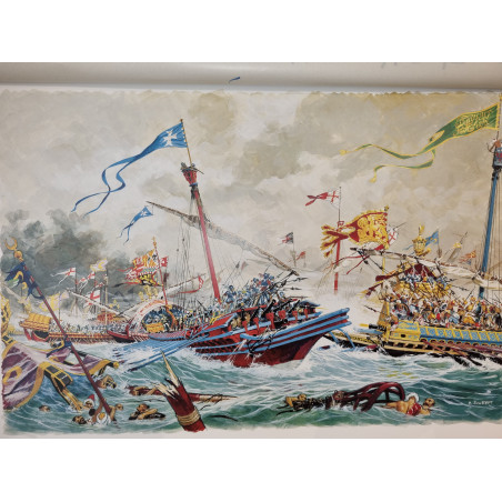 Poster La bataille de Lépante