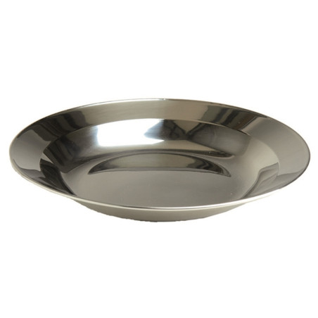 Assiette inox - 22 cm - CARRICK France