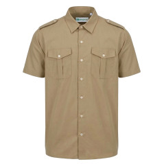 Chemisette coton beige - CARRICK France