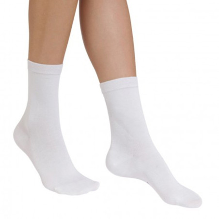 Chaussettes coton BLANC - CARRICK France SAS
