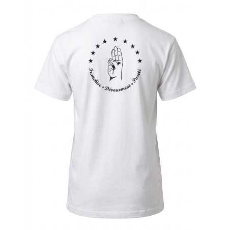 T.Shirt "Devise" blanc - CARRICK France