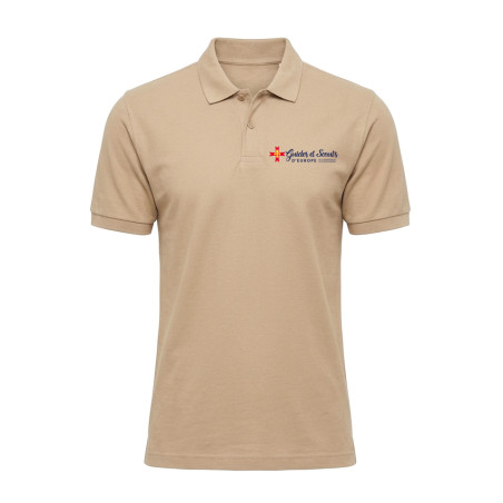 Polo "GSE" beige - CARRICK France