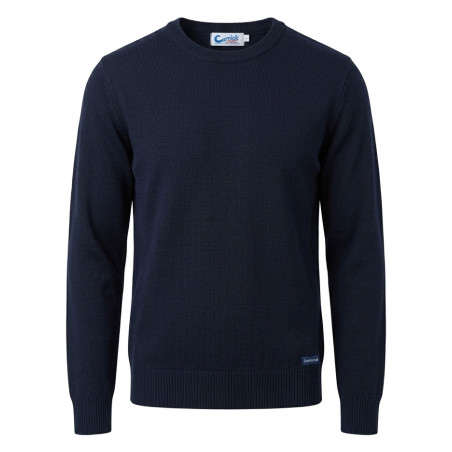 Pull Coton MARINE - CARRICK France