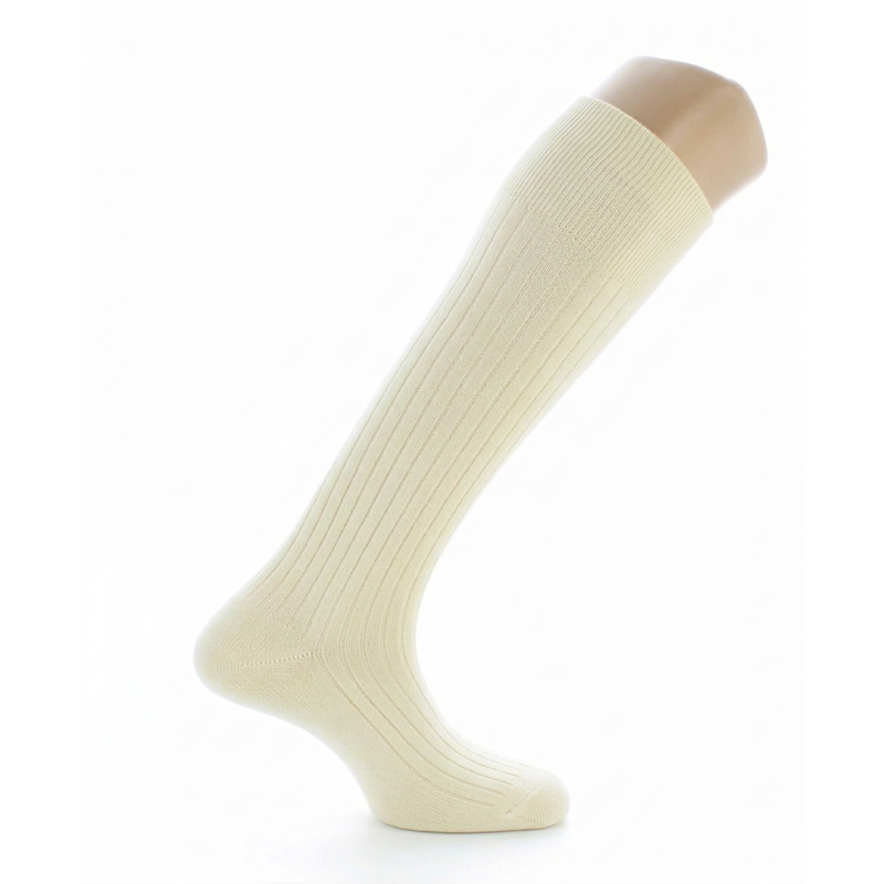Mi-bas Classic - Blanc