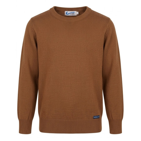 Pull Coton NOISETTE - CARRICK France