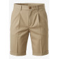 Bermuda toile Patrick BEIGE Bermuda toile Patrick BEIGE
