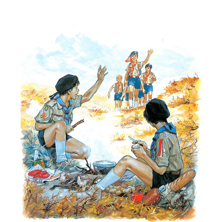 Poster Retour au bivouac - CARRICK France