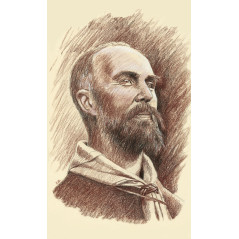Poster portrait Jacques Sevin - CARRICK France