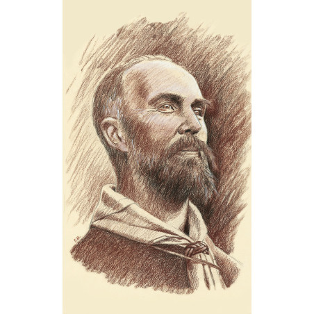 Poster portrait Jacques Sevin - CARRICK France