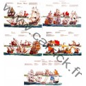 Lot 5 posters Frise murale - CARRICK France