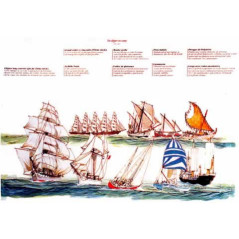 Poster Du clipper au cargo - CARRICK France