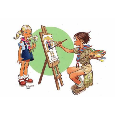 CP -  L'artiste - Joubert - CARRICK France