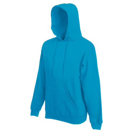 Sweat capuche TURQUOISE scout