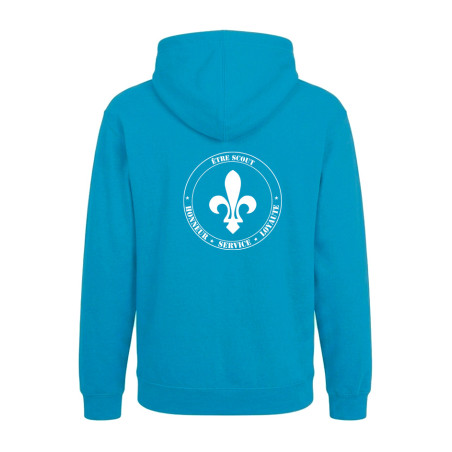 Sweat capuche Turquoise - CARRICK France