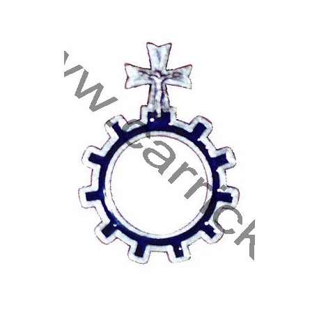 Dizainier émaillé bleu  GSE