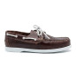 Chaussure bateau fauve