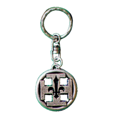 Porte Clé - Croix potencée - CARRICK France