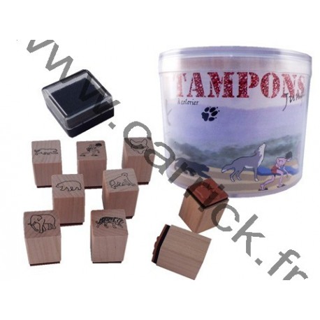 Set de tampons Jungle Set de tampons Jungle