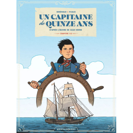 Un capitaine de quinze ans 1/2 - BD - Livrairie aventure et scoute
