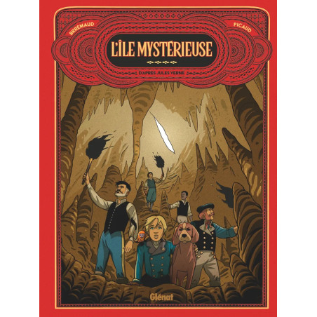 L'île mystérieuse - BD - Librairie aventure et scoute