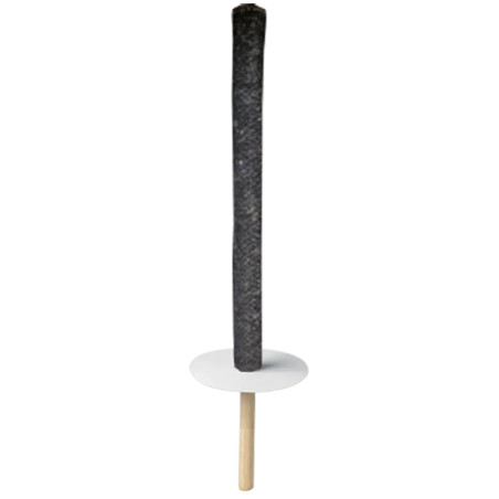 Torche de veillée - bois et cire - CARRICK France