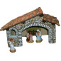 Crèche, toit à 2 pentes