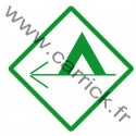 Badge  CAMPEUR -ECLAI EUROPA- - CARRICK France
