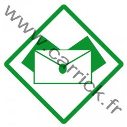 Badge MESSAGER -ECLAI EUROPA- - CARRICK France