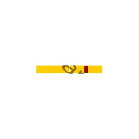 Barrette de fonction - louvetisme - jaune