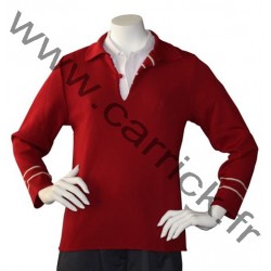 Pull vareuse ROUGE