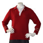 Pull vareuse ROUGE Pull vareuse ROUGE