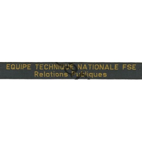 Bande fonction ETN - Relations publiques x 2