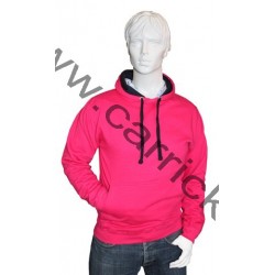 Sweat capuche FUSHIA