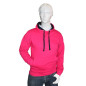 Sweat capuche FUSHIA