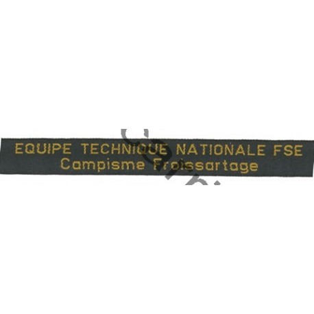 Bande fonction ETN - Campisme / froissartage x 2