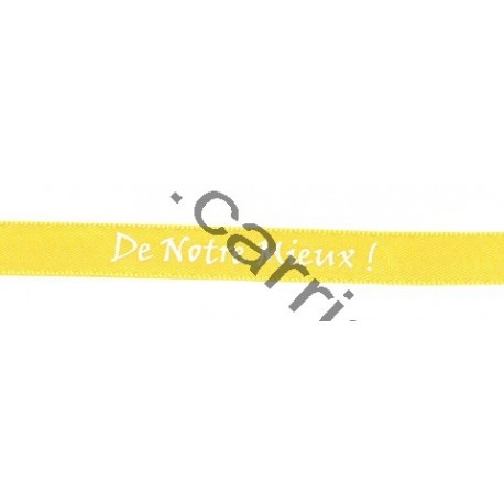 Bracelet "De notre Mieux" - JAUNE