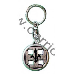 Porte Clé - Croix potencée - CARRICK France