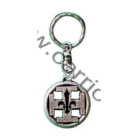 Porte Clé - Croix potencée