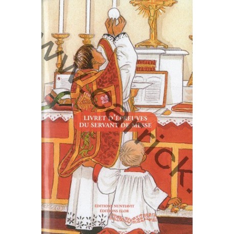 Livret du servant d'Autel