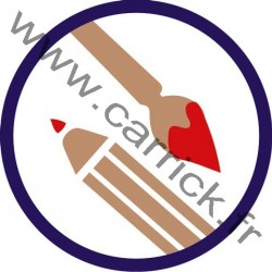 Badge Dessinateur - ENF - CARRICK France